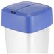 Behälter zur Mülltrennung - Vileda Iris quadratischer Deckel geschlossen blau 137677 Vileda Professional - 