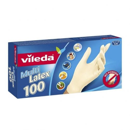 Vileda Handschuhe Multi Latex 100-tlg. 146.087