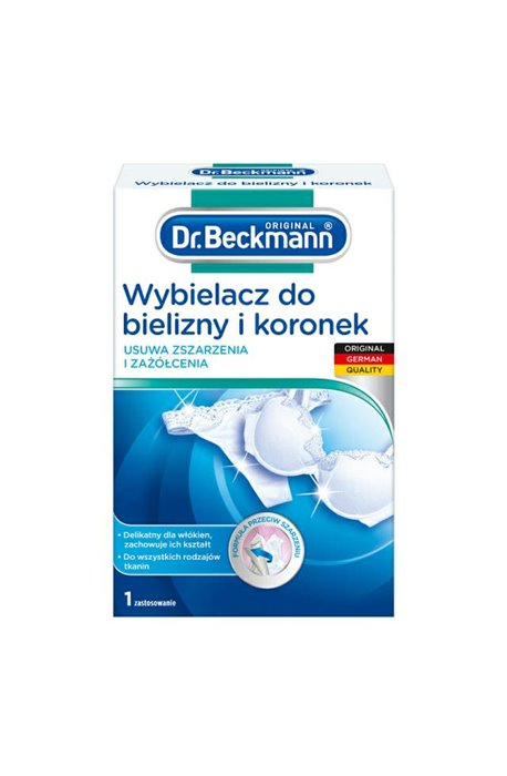 Bleichmittel und Stärke - Dr. Beckmann Tribüne für Unterwäsche und Spitze 2x70g - 