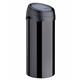 Behälter zur Mülltrennung - Soft Touch Mülltonne 60l Stahl Meliconi schwarz - 