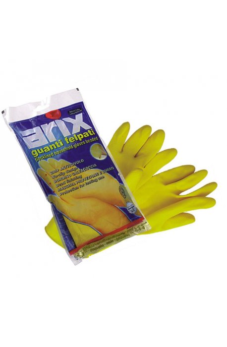 Handschuhe - Arix Flocked Latex Handschuhe L T227 - 