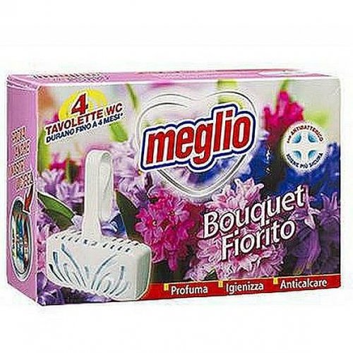 Meglio WC-Aufhänger 4 Stk. Floral Aroma