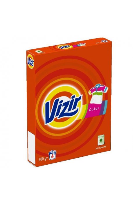 Waschpulver und Behälter - Vizir Color Waschpulver 300g Procter Gamble - 
