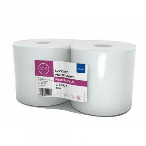 Lamix Industriereiniger C300 / 2 Weiß 100% Cellulose