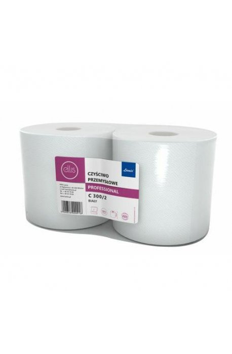 Tücher, Papiere, Pads - Lamix Industriereiniger C300 / 2 Weiß 100% Cellulose - 