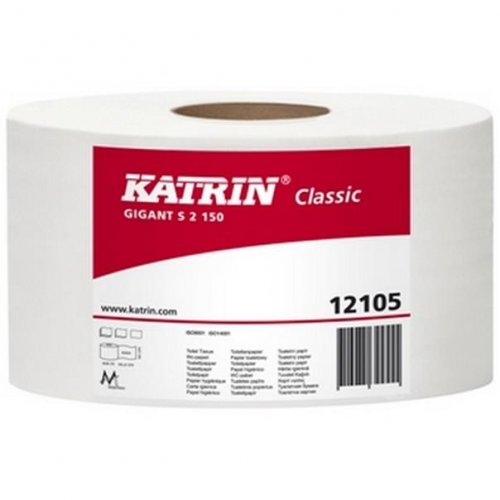 Katrin Toilettenpapier Giant S2 130 121050 Weiß