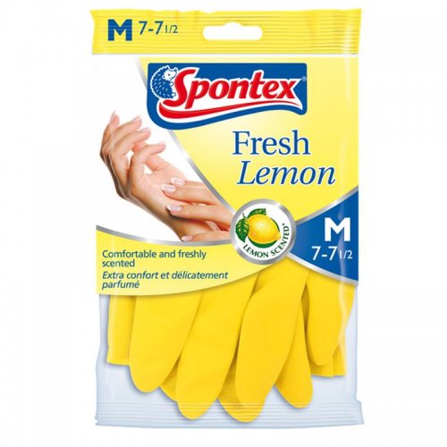 Spontex Fresh Lemon M 210887 Handschuhe