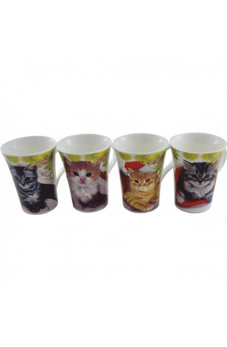 Tassen - Elh Keramiktasse Animals Cats 260 EH290 - 