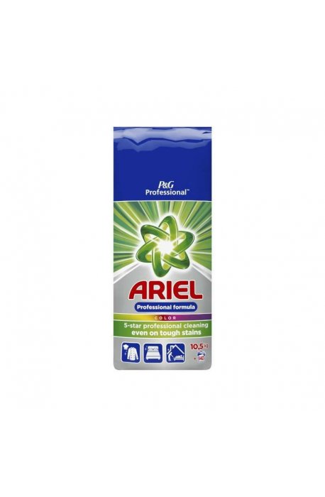 Waschpulver und Behälter - Ariel Pulver 10,5 kg Color Procter Gamble - 