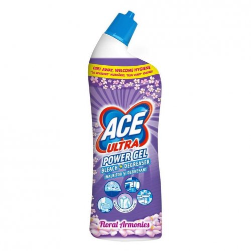 Ace Ultra Toilettengel 750ml Flowers Purple Procter Gamble