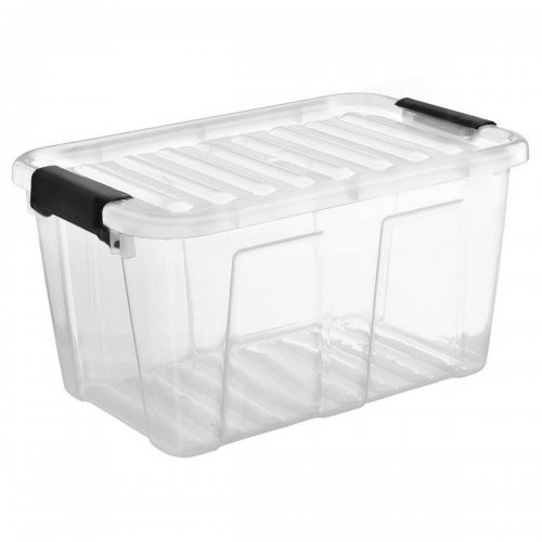 Plast Team Container Home Box 31l Mit Schwarzem Griff 2232