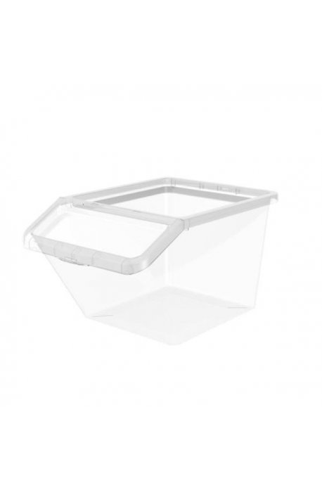 Universalbehälter - Plast Team Grundbehälter 40l Kippbox 2287 Transparent - 