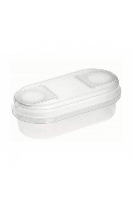 Lebensmittelbehälter - Plast Team Container Mit Dispenser 0,5l 1124 Weiß - 