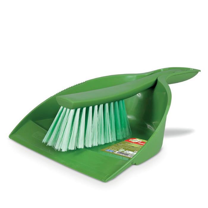 Schaufeln mit einem Pinsel - Arix Tonkita Kehrschaufel mit einem Pinsel Green Eco TK677 - 