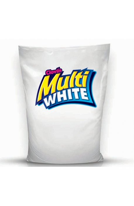 Waschpulver und Behälter - Multiwhite Clovin Sack 15kg - 