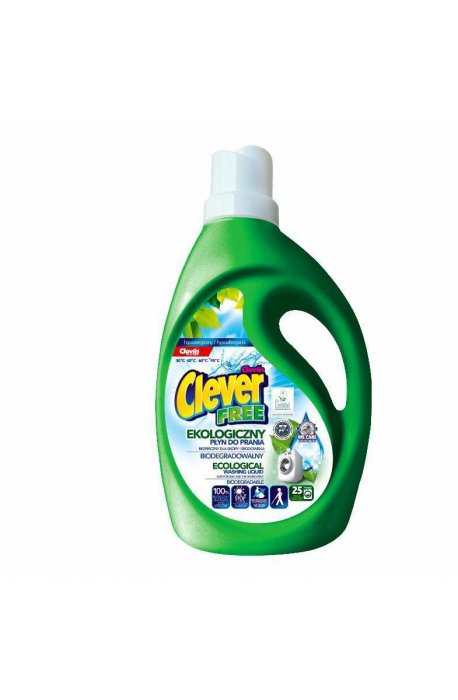 Gele, Wasch- und Spülmittel - Clever Free Waschgel 1500g Clovin - 