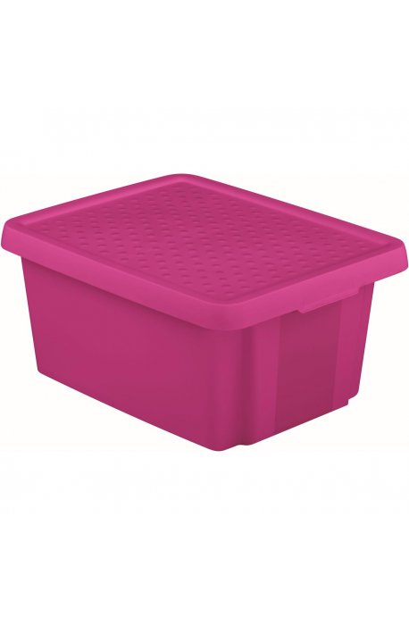 Universalbehälter - Curver Essentials 16l Behälter Mit Deckel Pink 225368 - 
