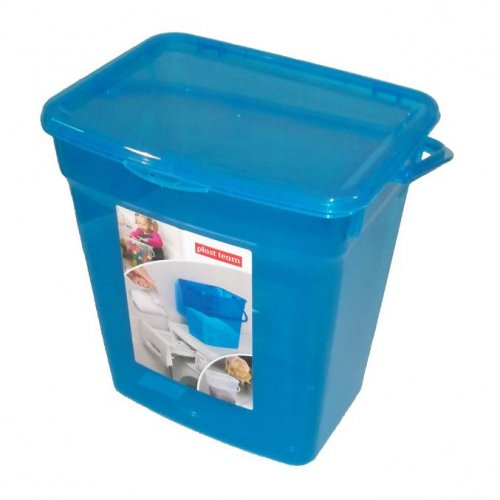 Plast Team Universalbehälter 6l Transparent Blau 5058