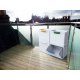 Behälter zur Mülltrennung - Ecocubes Mülleimer 22l weiß und blau Meliconi Ökosegregation - 