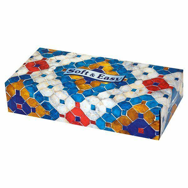 Taschentücher aus Damenbinden - Chusteczki Higieniczne 2 Warstwowe Karton 80szt Soft&Easy - 