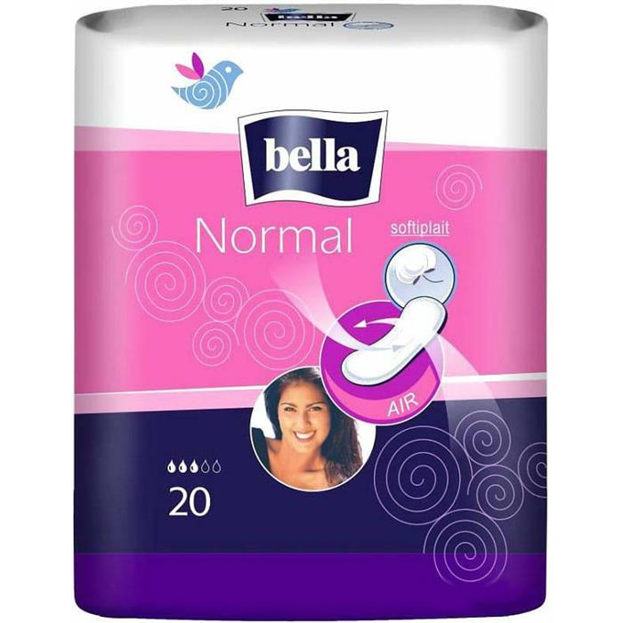 Taschentücher aus Damenbinden - Podpaski higienieczne, krótkie, bez skrzydełek 20szt Bella Normal - 