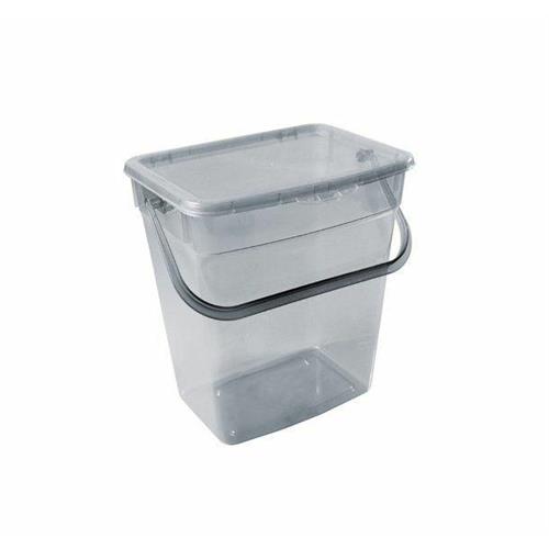 Vorratsbehälter für Waschpulver 6l transparent grau 5058 Plast Team
