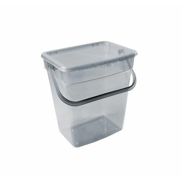 Universalbehälter - Pojemnik do przechowywania proszku do prania 6l transparentno szary 5058 Plast Team - 