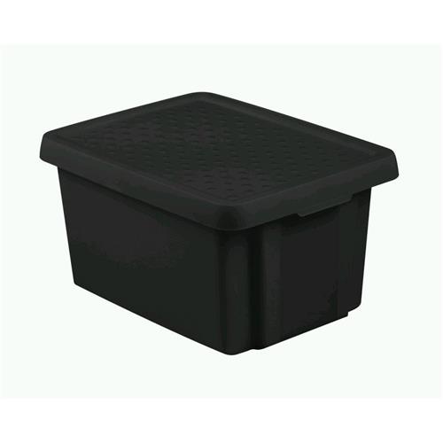 Curver Container mit schwarzem Deckel Essentials 45l 225407