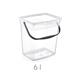 Pulverbehälter - Pojemnik Na Detergenty Q-box 6l Transparentny 7122 Ch - 