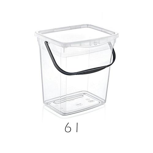 Waschmittelbehälter Q-Box 6l Transparent 7122