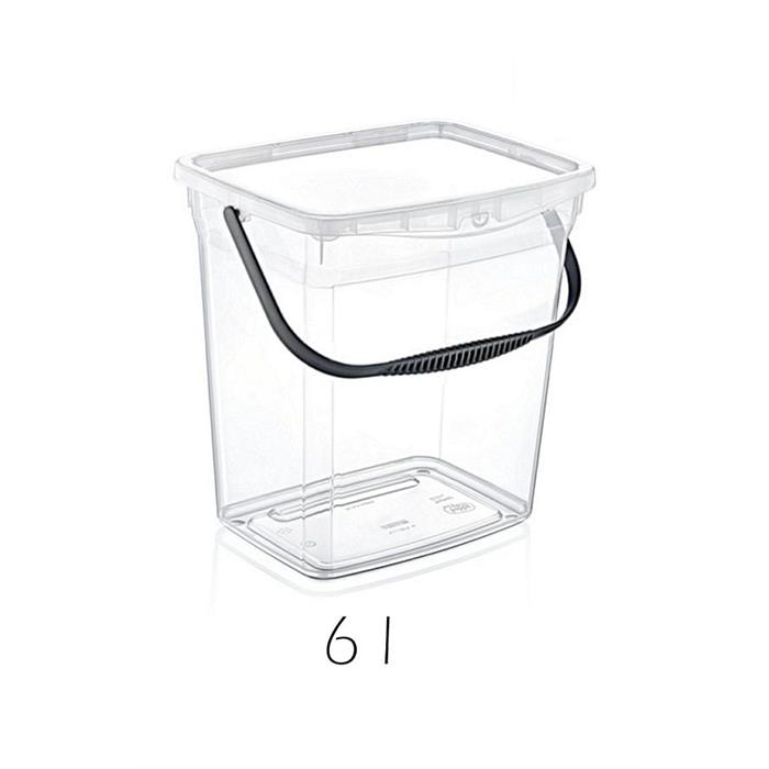 Pulverbehälter - Pojemnik Na Detergenty Q-box 6l Transparentny 7122 Ch - 