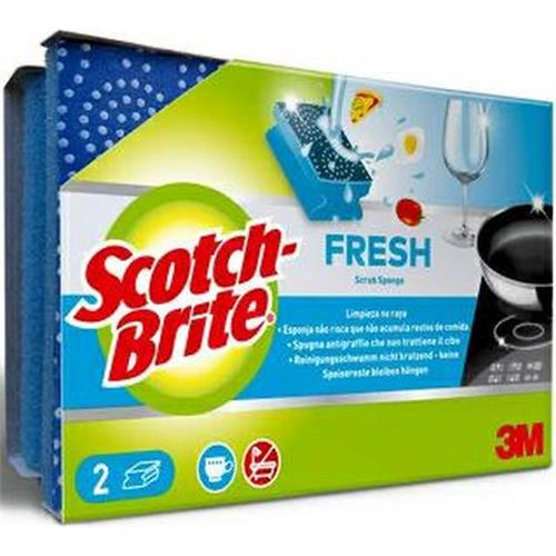 3M Scotch Brite Küchenspüle, profiliert für jede Oberfläche, 2 Stk