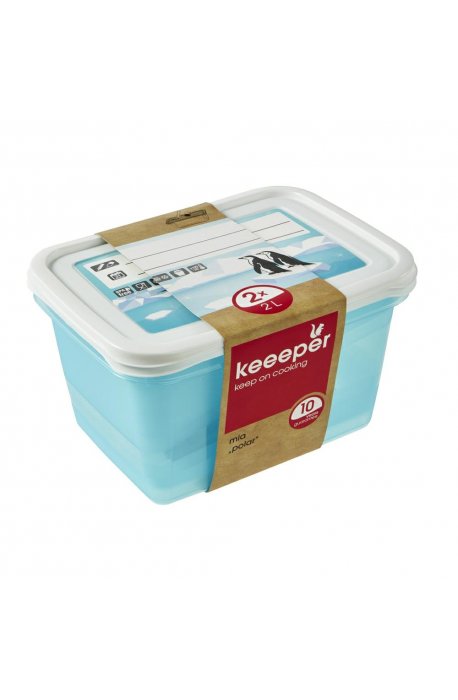 Lebensmittelbehälter - Keeeper Behälterset Polar 2x2l 3069 - 