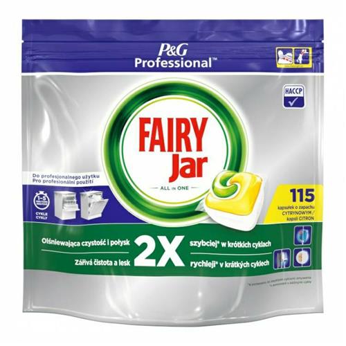 Fairy Jar Tabletten Kapseln für Geschirrspüler 115pcs